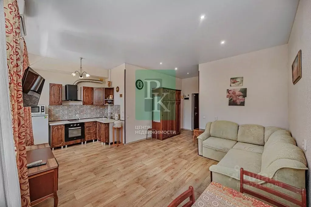 Студия Севастополь ул. Пляж Омега, 4-9 (30.5 м) - Фото 0