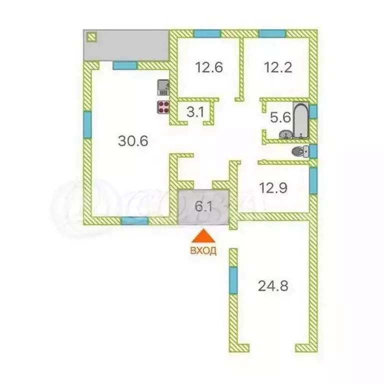 Дом в Тюменская область, Тюмень Казарово мкр, ул. 2-я Новая (133 м) - Фото 2