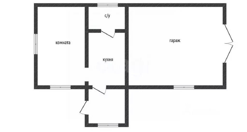 Дом в Белгородская область, Прохоровка рп ул. Есенина, 22 (60 м) - Фото 2