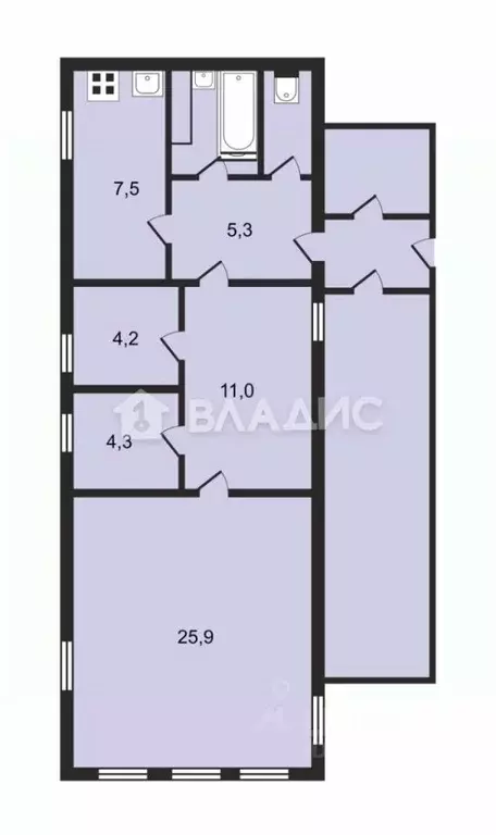 Дом в Владимирская область, Киржач Морозовская ул., 18 (64 м) - Фото 1