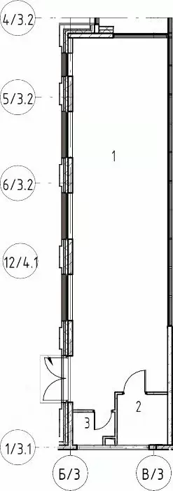 Помещение свободного назначения в Москва наб. Марка Шагала, 11к1 (82 ... - Фото 1