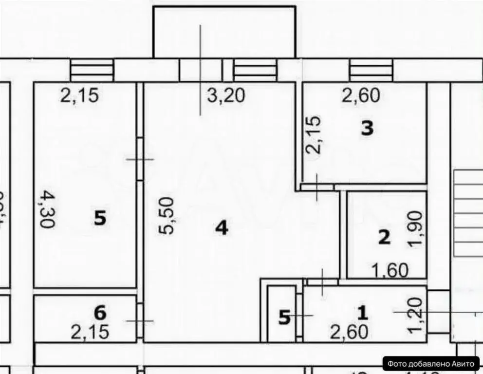 2-комнатная квартира: Губкин, проспект Горняков, 5 (42.6 м) - Фото 0