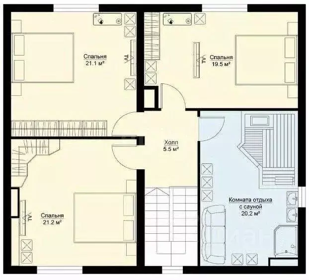 Дом в Татарстан, Арск ул. Сибирский Тракт, 1А (97 м) - Фото 1