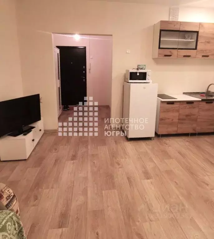 Студия Ханты-Мансийский АО, Ханты-Мансийск Самаровская ул., 2 (32.4 м) - Фото 0