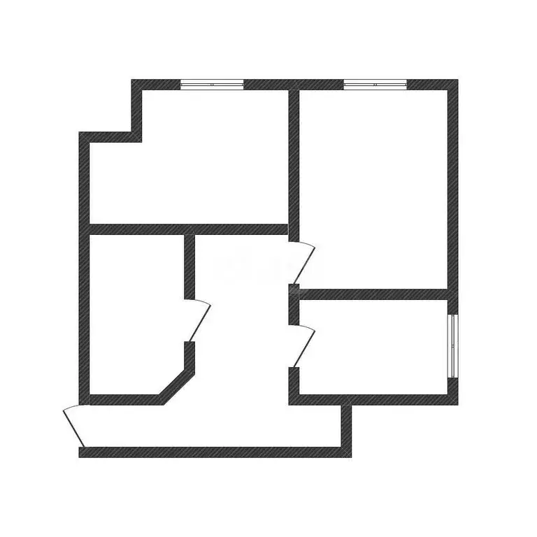 2-комнатная квартира: село Городня, Ленинградская улица, 187 (46 м) - Фото 1