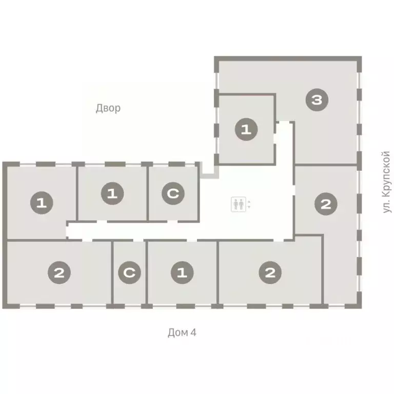 3-к кв. Омская область, Омск  (86.8 м) - Фото 1