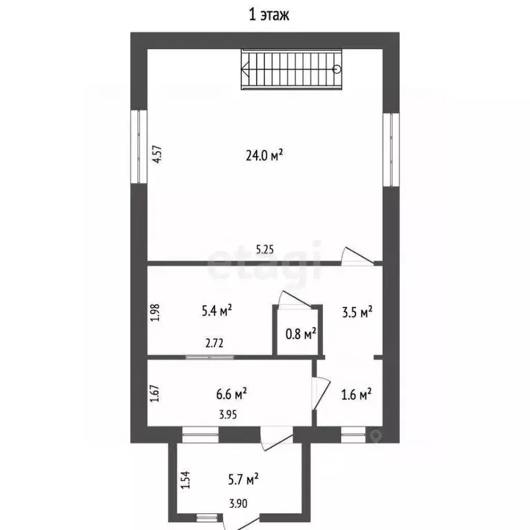 Дом в Ямало-Ненецкий АО, Новый Уренгой ул. Грибная, 14 (70 м) - Фото 1