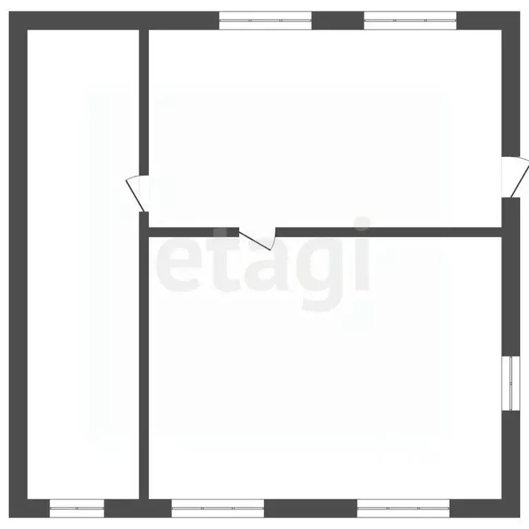 Дом в Владимирская область, Меленки Заречная ул., 4 (45 м) - Фото 2