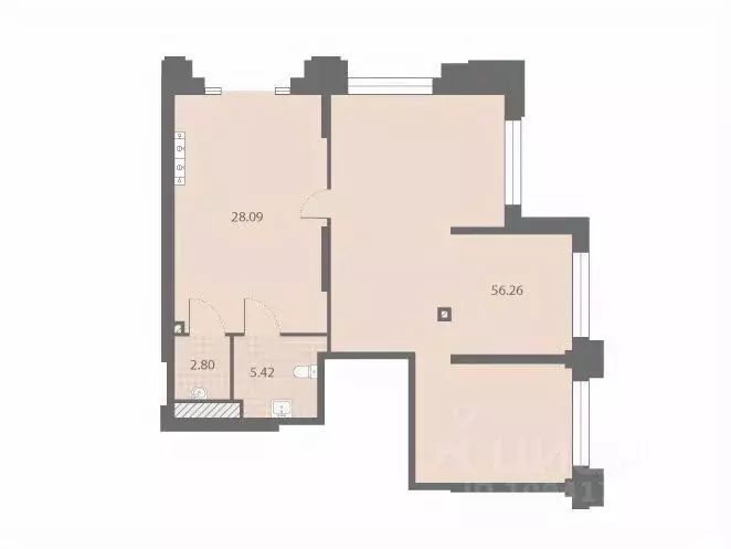 Помещение свободного назначения в Санкт-Петербург № 54 муниципальный ... - Фото 1