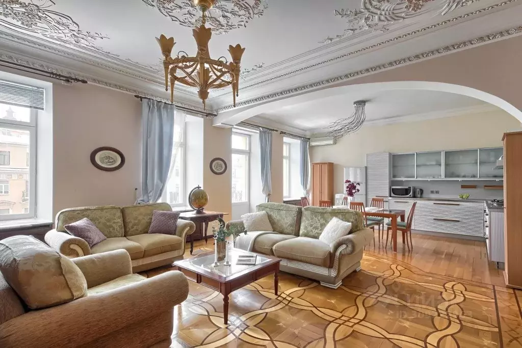 4-к кв. Санкт-Петербург наб. Канала Грибоедова, 19 (196.9 м) - Фото 1