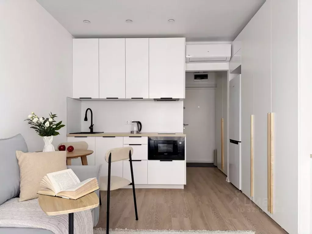 Студия Москва Новоостаповская ул., 7к1 (19.4 м) - Фото 2