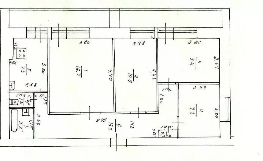 4-к кв. Татарстан, Нижнекамск Чабьинская ул., 7 (70.7 м) - Фото 2