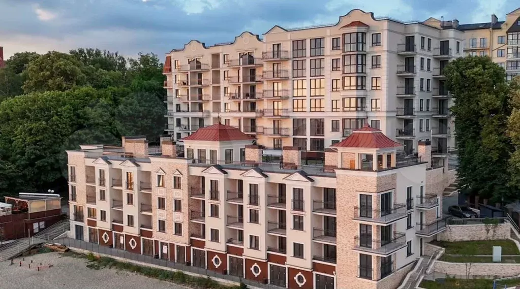 Апартаменты-студия, 40,2 м, 6/6 эт. - Фото 0