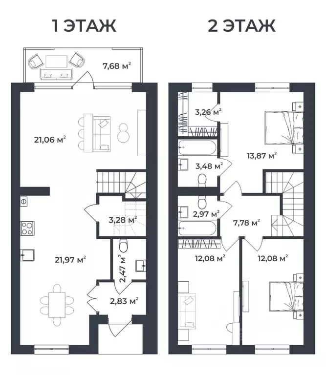 Таунхаус в Владимирская область, Ковровский район, Доброград ... - Фото 2