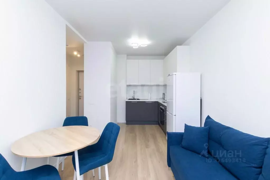 1-к кв. Тюменская область, Тюмень ул. Юрия Рогачева, 11к2 (33.7 м) - Фото 1