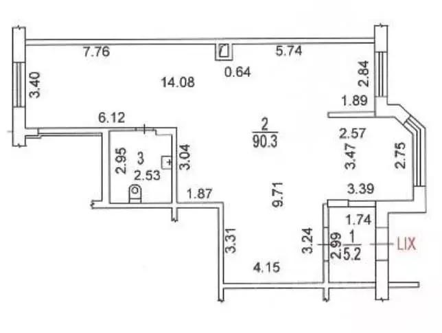 Помещение свободного назначения в Москва 6-я Радиальная ул., 3к1 (103 ... - Фото 1