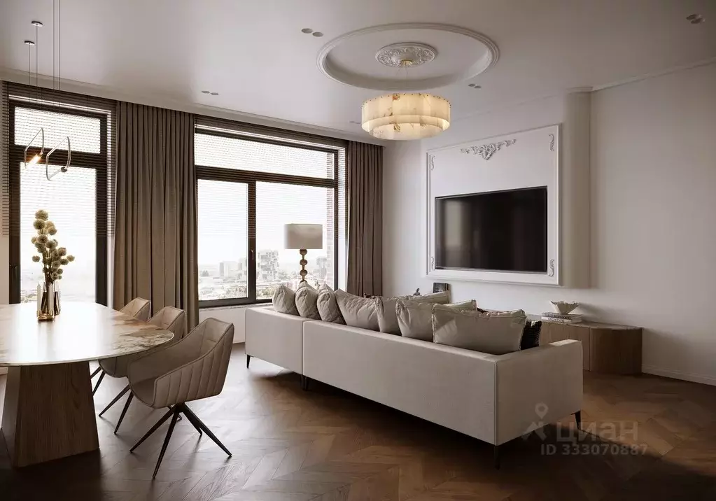 2-к кв. Санкт-Петербург ул. Чапаева, 17к2 (96.0 м) - Фото 2
