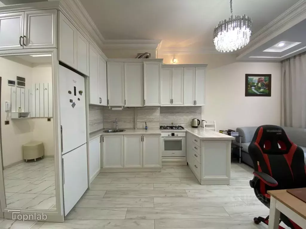 1-к кв. Кабардино-Балкария, Нальчик ул. Чернышевского (41.5 м) - Фото 2