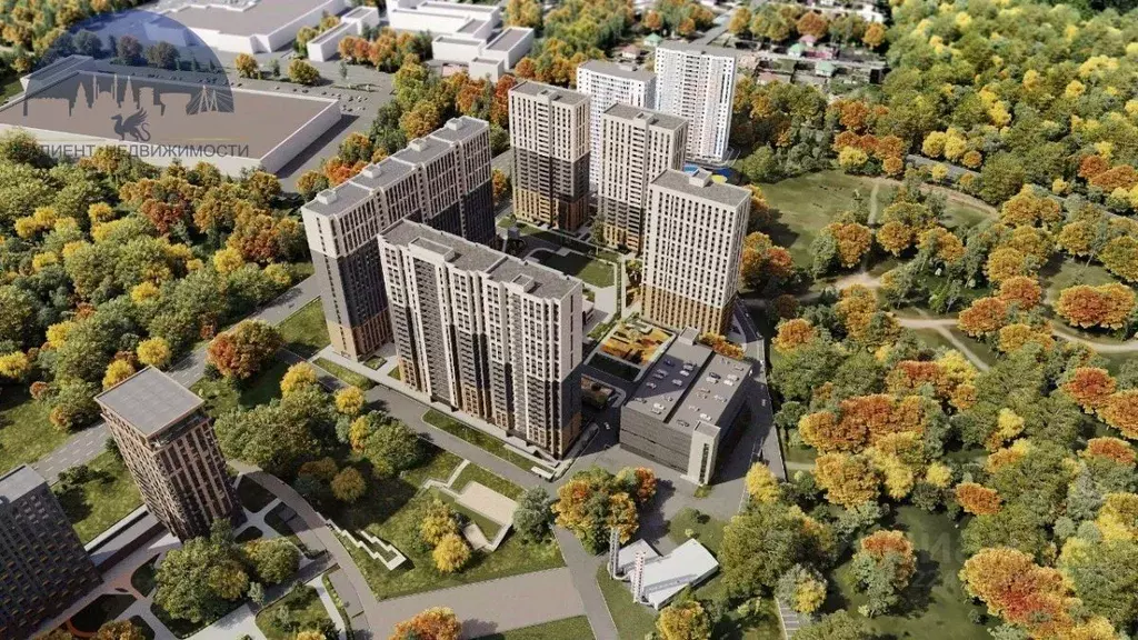 Студия Татарстан, Казань Отражение жилой комплекс (30.88 м) - Фото 1