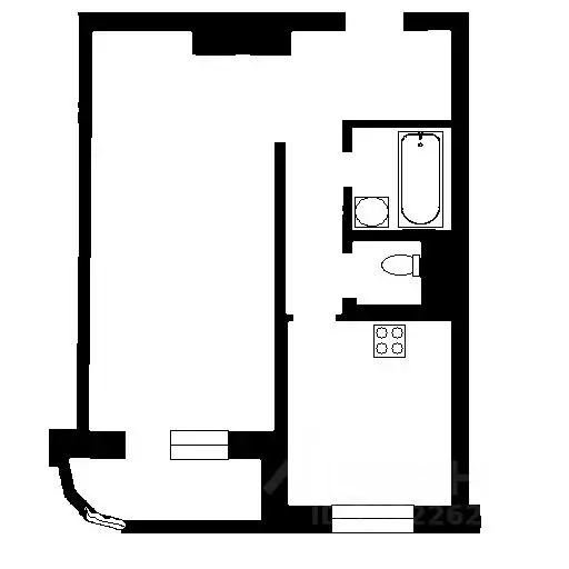 1-к кв. Санкт-Петербург Гражданский просп., 36 (42.0 м) - Фото 2