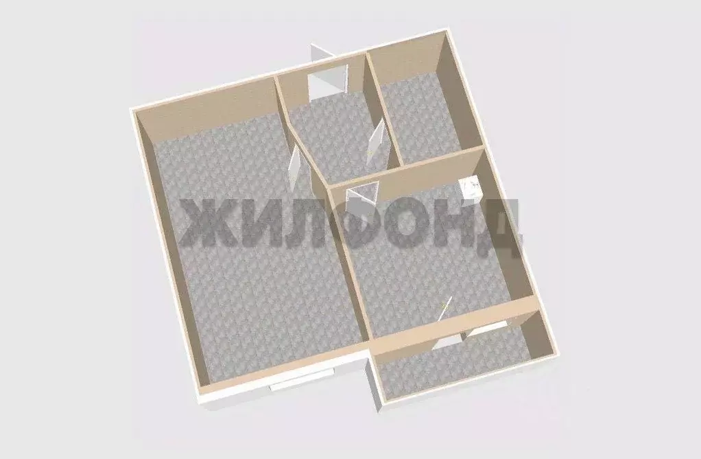 1-к кв. Белгородская область, Белгород ул. Макаренко, 30 (27.7 м) - Фото 1