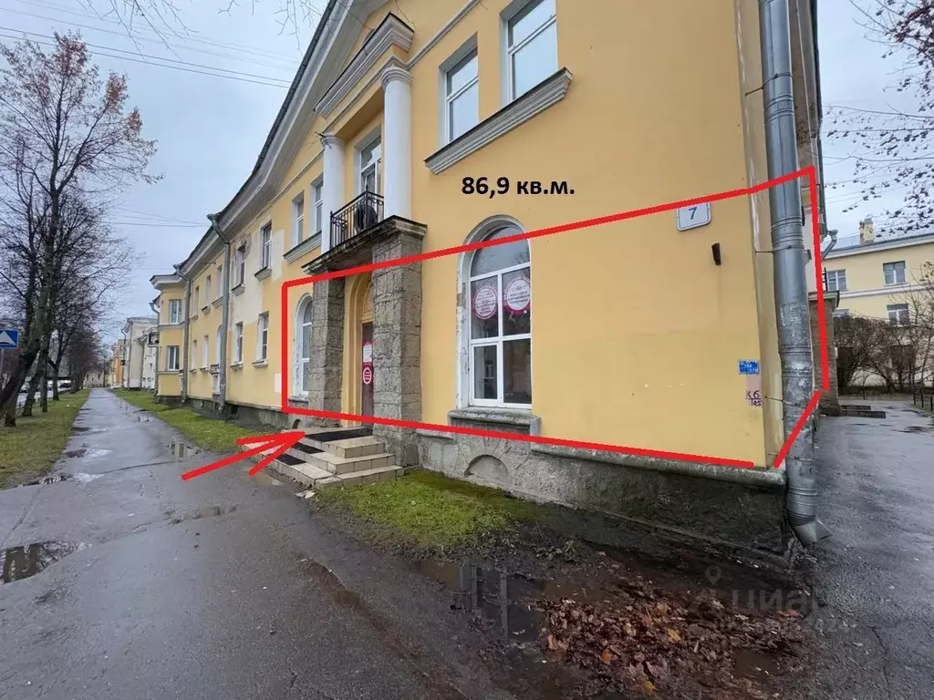 Помещение свободного назначения в Санкт-Петербург пос. Металлострой, ... - Фото 1