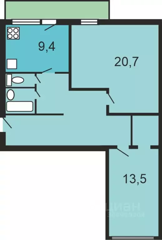 2-к кв. Москва Матвеевская ул., 18К2 (64.0 м) - Фото 0