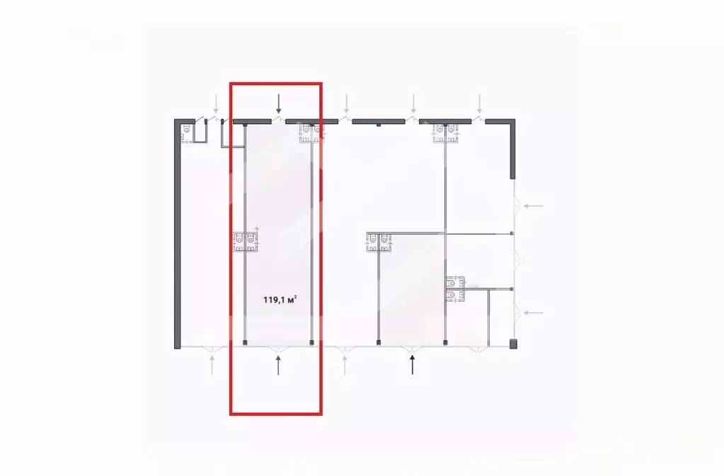 Помещение свободного назначения в Москва Тушинская ул., 24С15 (119 м) - Фото 2