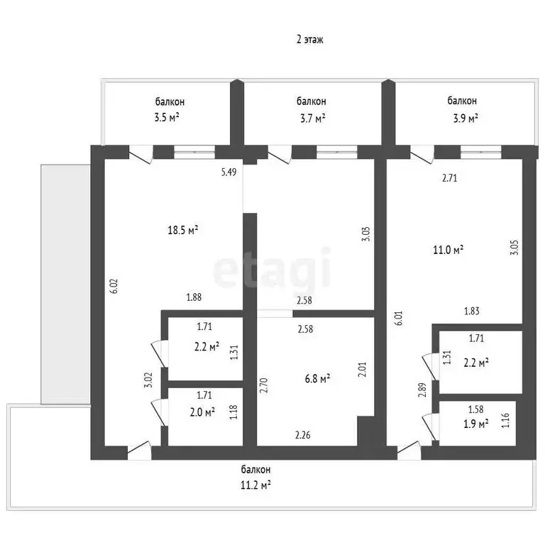 Дом в Береговое, улица Мира, 10 (249.1 м) - Фото 2