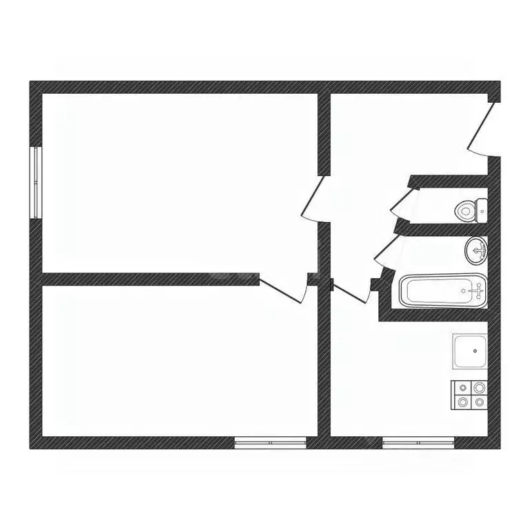 2-к кв. Тверская область, Тверь проезд Газовиков, 5 (40.3 м) - Фото 2