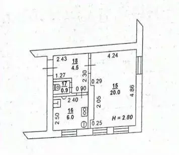 1-к кв. Ростовская область, Ростов-на-Дону 1-я Краснодарская ул., 29 ... - Фото 1