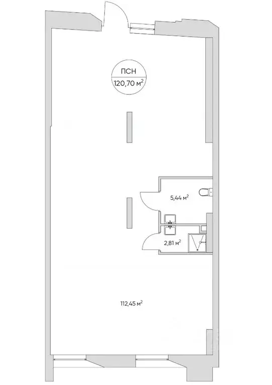 Помещение свободного назначения в Москва Автомобильный проезд, 4 (121 ... - Фото 0