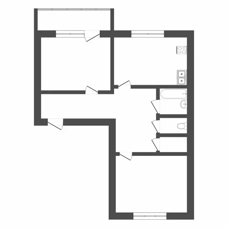 2-комнатная квартира: Миасс, улица Романенко, 4 (65 м) - Фото 0