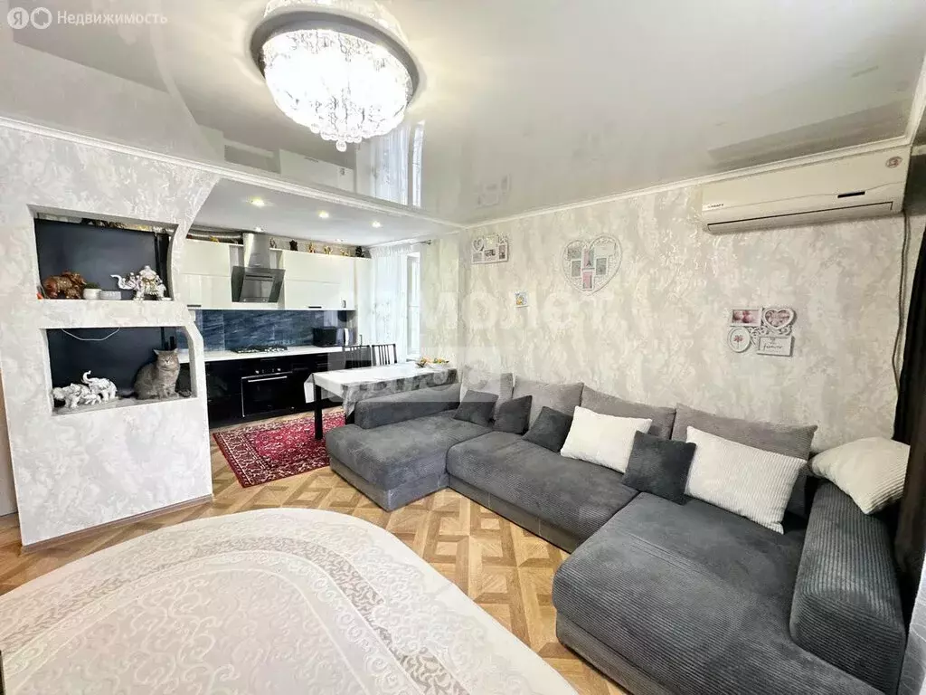 3-комнатная квартира: Парковый, улица Гагарина, 13 (83.4 м) - Фото 1