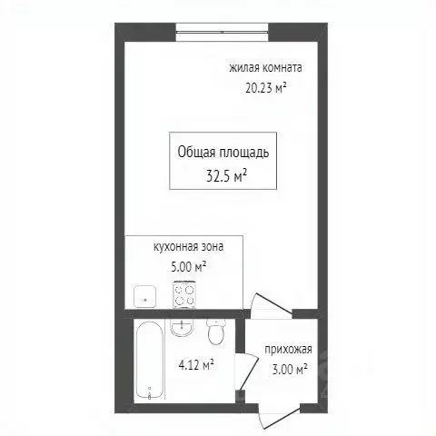 1-к кв. Новосибирская область, Новосибирск ул. Александра Чистякова, ... - Фото 2