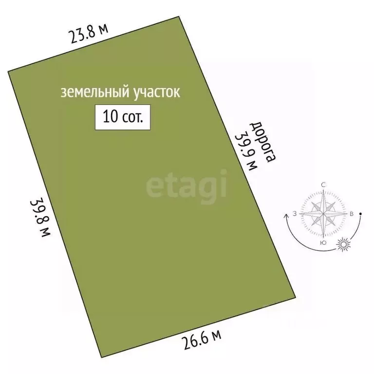 Участок в Вологодская область, Великоустюгский муниципальный округ, ... - Фото 2