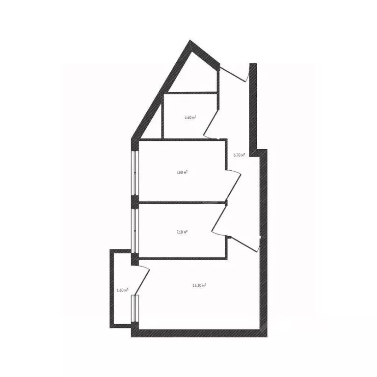 2-к кв. Брянская область, Клинцы ул. Мира, 123 (46.0 м) - Фото 1