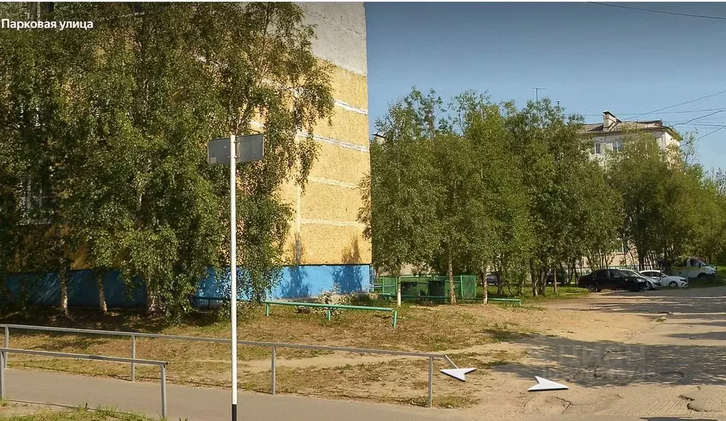 Свободной планировки кв. Коми, Усинск Парковая ул., 5А (24.8 м) - Фото 1