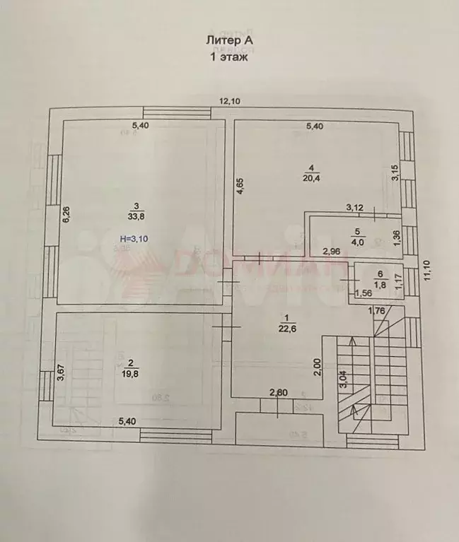 дом 306 м на участке 10 сот. - Фото 0