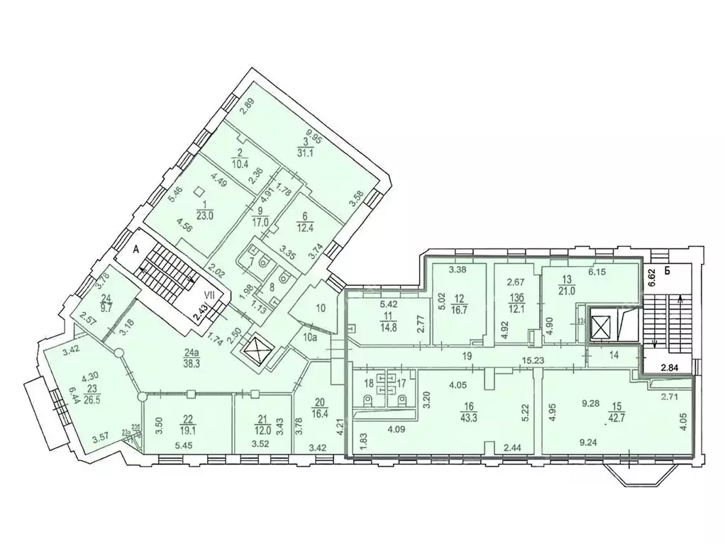 Офис в Москва ул. Большая Якиманка, 17/2С1 (468 м) - Фото 2
