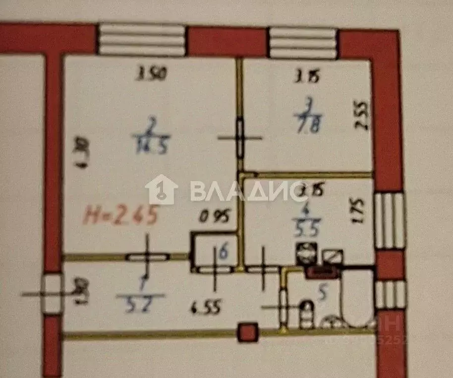 2-к кв. Ивановская область, Ивановский муниципальный округ, д. ... - Фото 2