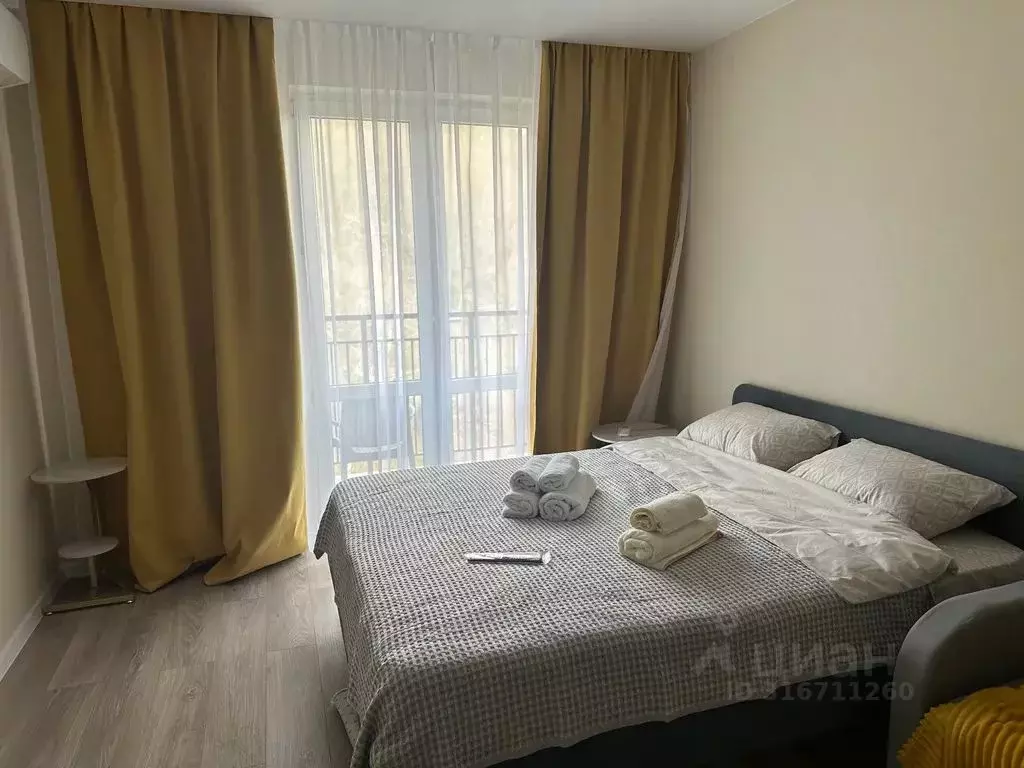 Студия Краснодарский край, Сочи ул. Искры, 88к3 (27.0 м) - Фото 0