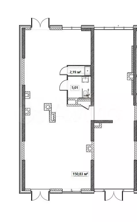 Продам помещение свободного назначения, 158 м - Фото 0