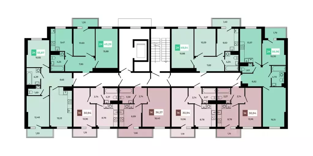 2-к кв. Ростовская область, Аксайский район, Щепкинское с/пос, пос. ... - Фото 1