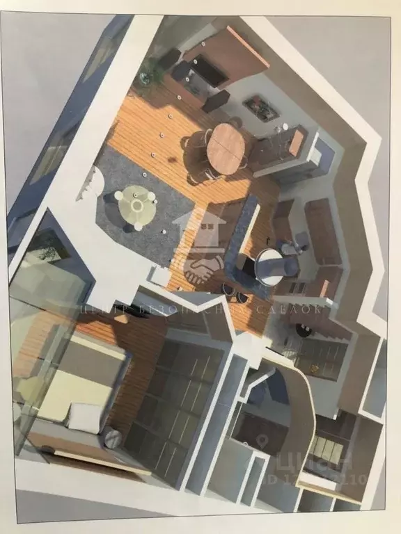 2-к кв. Орловская область, Орел Красноармейская ул., 1 (90.8 м) - Фото 2