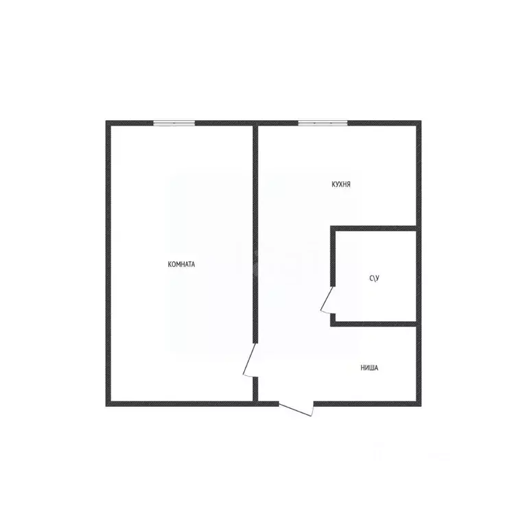 1-к кв. Белгородская область, Строитель Яковлевский городской округ, ... - Фото 1