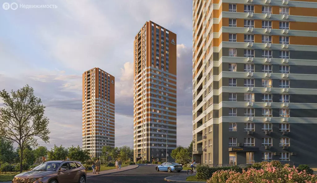 1-комнатная квартира: Нижний Новгород, микрорайон Ленгородок, ЖК Мёд ... - Фото 1