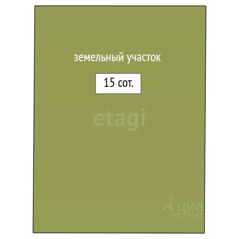 Участок в Свердловская область, Талица ул. Пушкина, 58 (15.0 сот.) - Фото 1