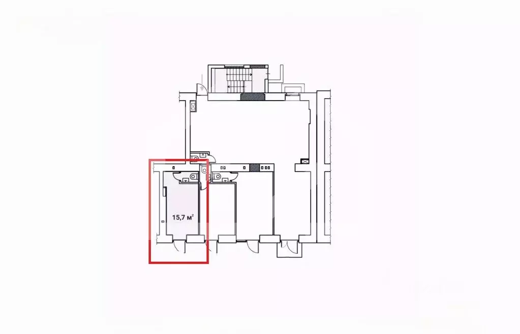 Помещение свободного назначения в Москва Звенигородское ш., 3АС1 (16 ... - Фото 1