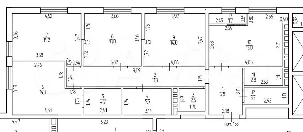 Видовой офис в центре, 108м2 - Фото 0